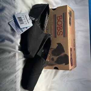 Bobs from Skechers, they are new size 7 and black.